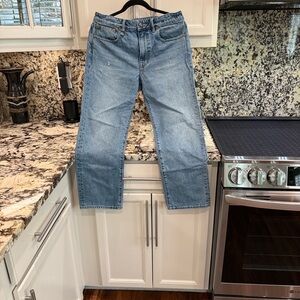 R13 Light Blue Boyfriend Jeans